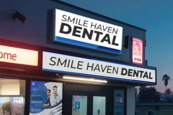 Enhance your shop's appeal by installing a light box sign.